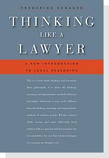 Thinking Like A Lawyer book