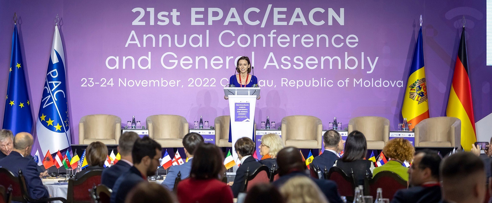 Veronica Dragalin at 21st EPAC/EACN Annual Conference and General Assembly 